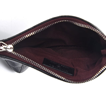 Chanel Caviar Quilted Small Cosmetic Case Black 5 of 8