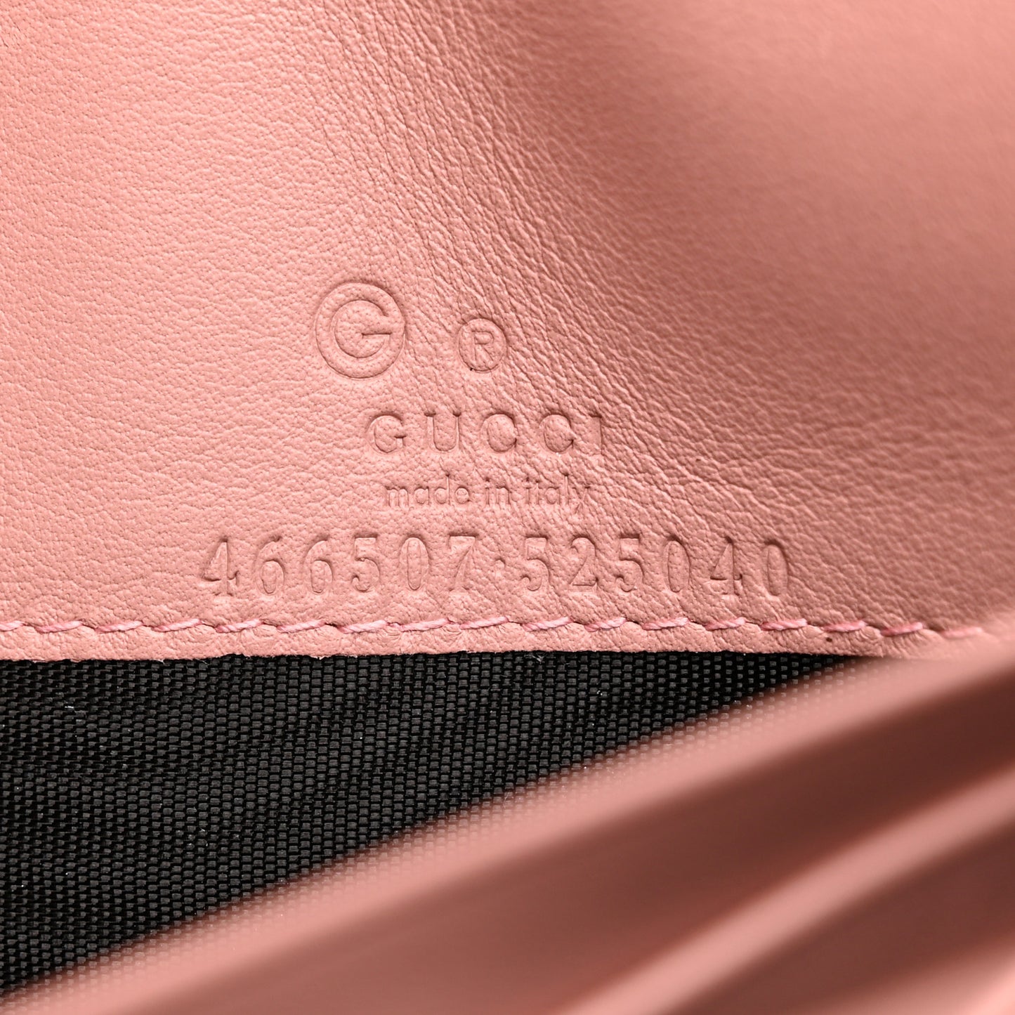 Microguccissima Crossbody Wallet Soft Pink