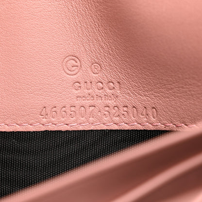 Gucci Microguccissima Crossbody Wallet Soft Pink 6 of 10
