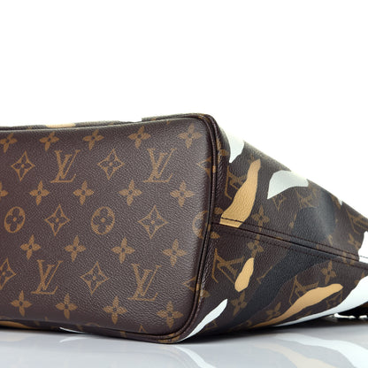Louis Vuitton X LOL Monogram Neverfull MM Gold Silver 9 of 10