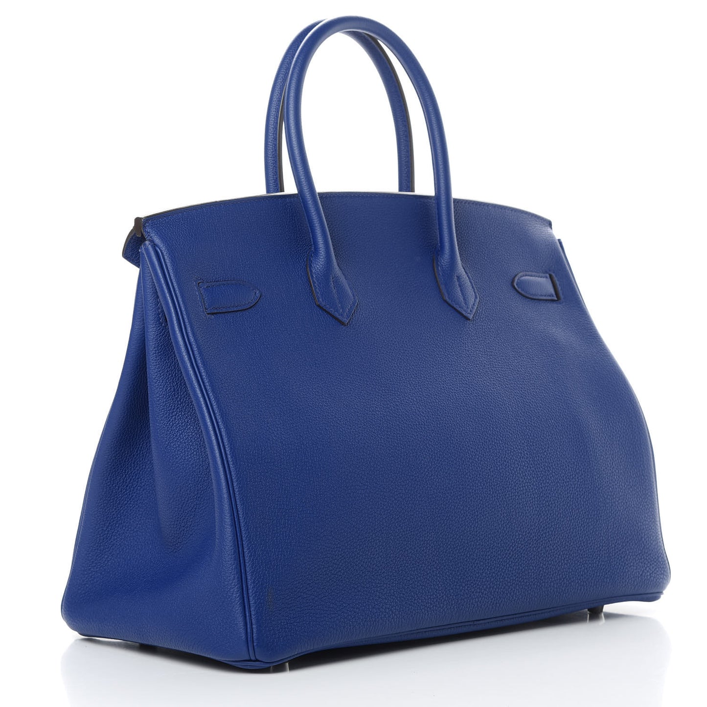 Togo Birkin 35 Bleu Electrique