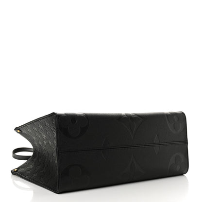 Louis Vuitton Empreinte Monogram Giant Onthego MM Black 4 of 11
