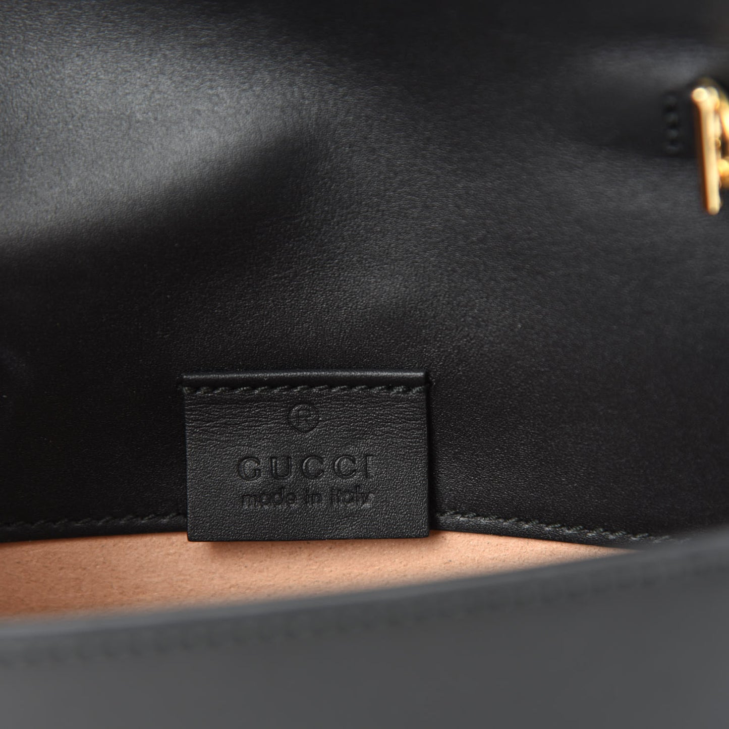 Calfskin Super Mini Sylvie Chain Shoulder Bag Black