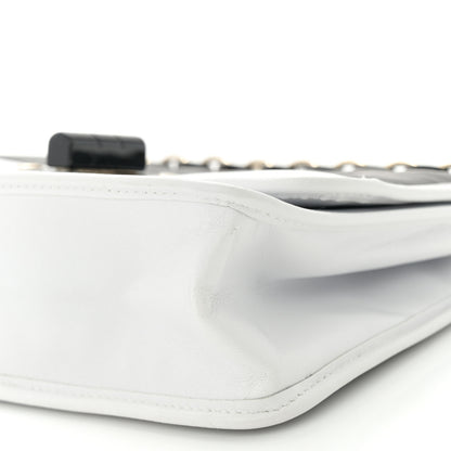 Chanel Lambskin Chocolate Bar Mademoiselle Flap Black White 10 of 10