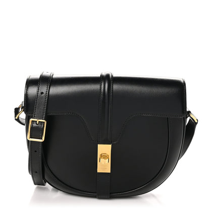 Celine Satinated Calfskin Medium Besace 16 Black 1 of 10