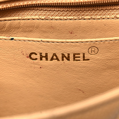 Chanel Caviar Quilted Flap Shoulder Bag Beige 6 of 12