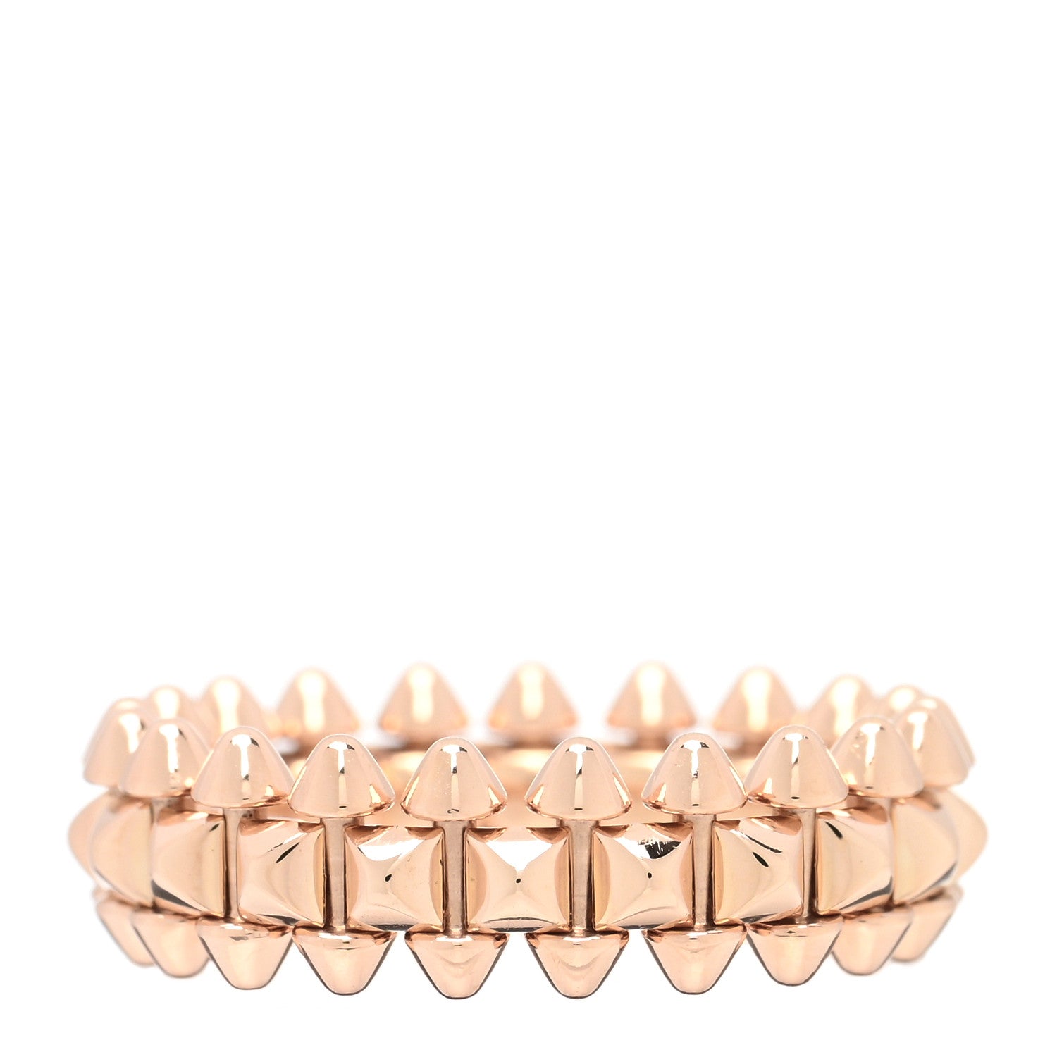 Cartier 18K Pink Gold SM Clash De Cartier Ring 50 5.5 3 of 5