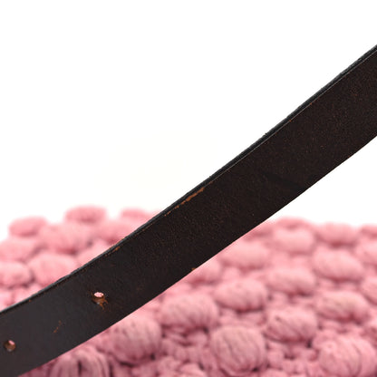 Fendi Woven Knit Baguette Pink 12 of 13