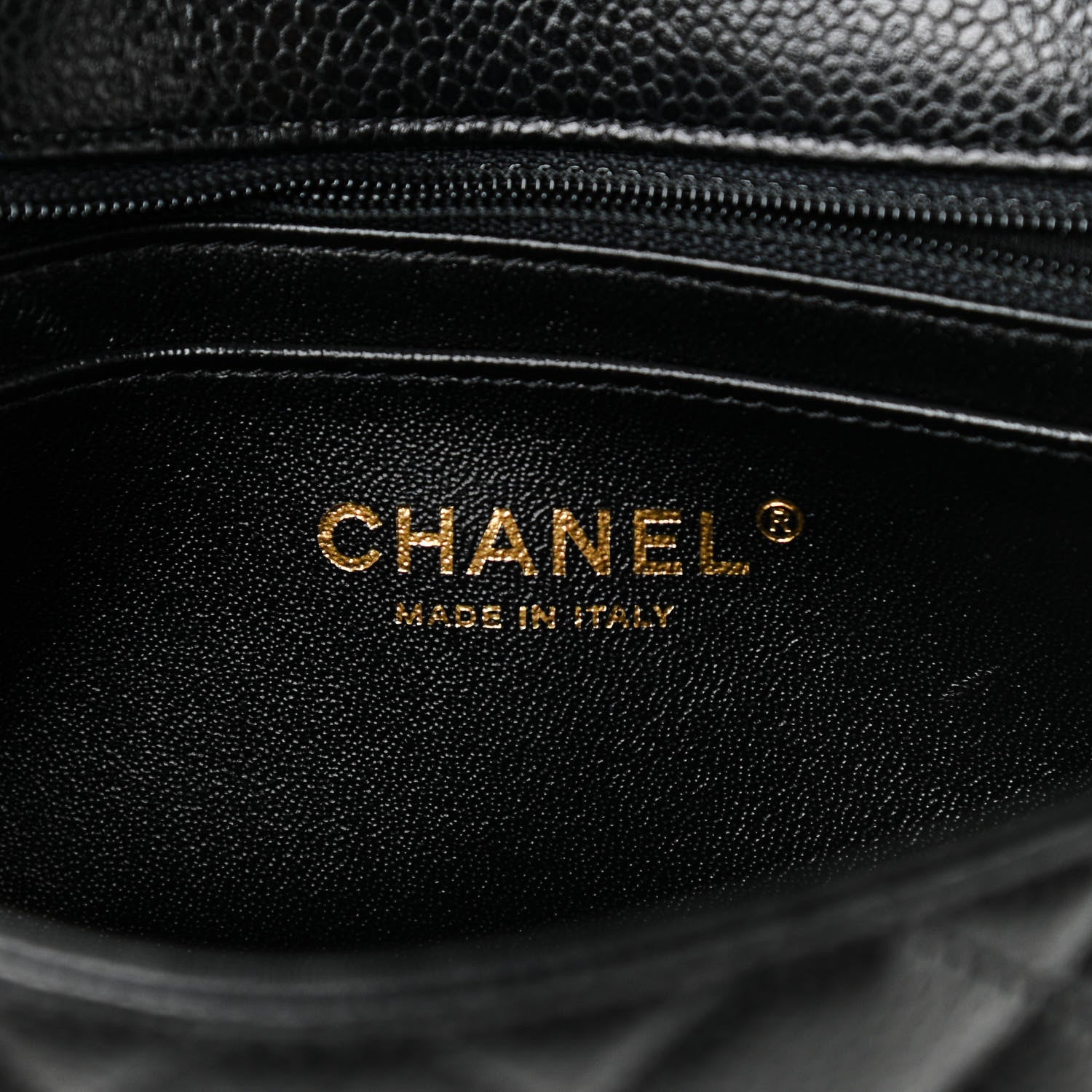 Chanel Caviar Quilted Mini Rectangular Flap Black 6 of 13