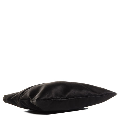 Prada Satin Evening Clutch Black 4 of 10