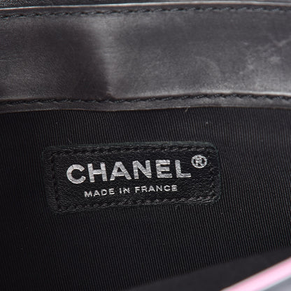 Chanel Calfskin New Medium Boy Reverso Flap Black 6 of 19