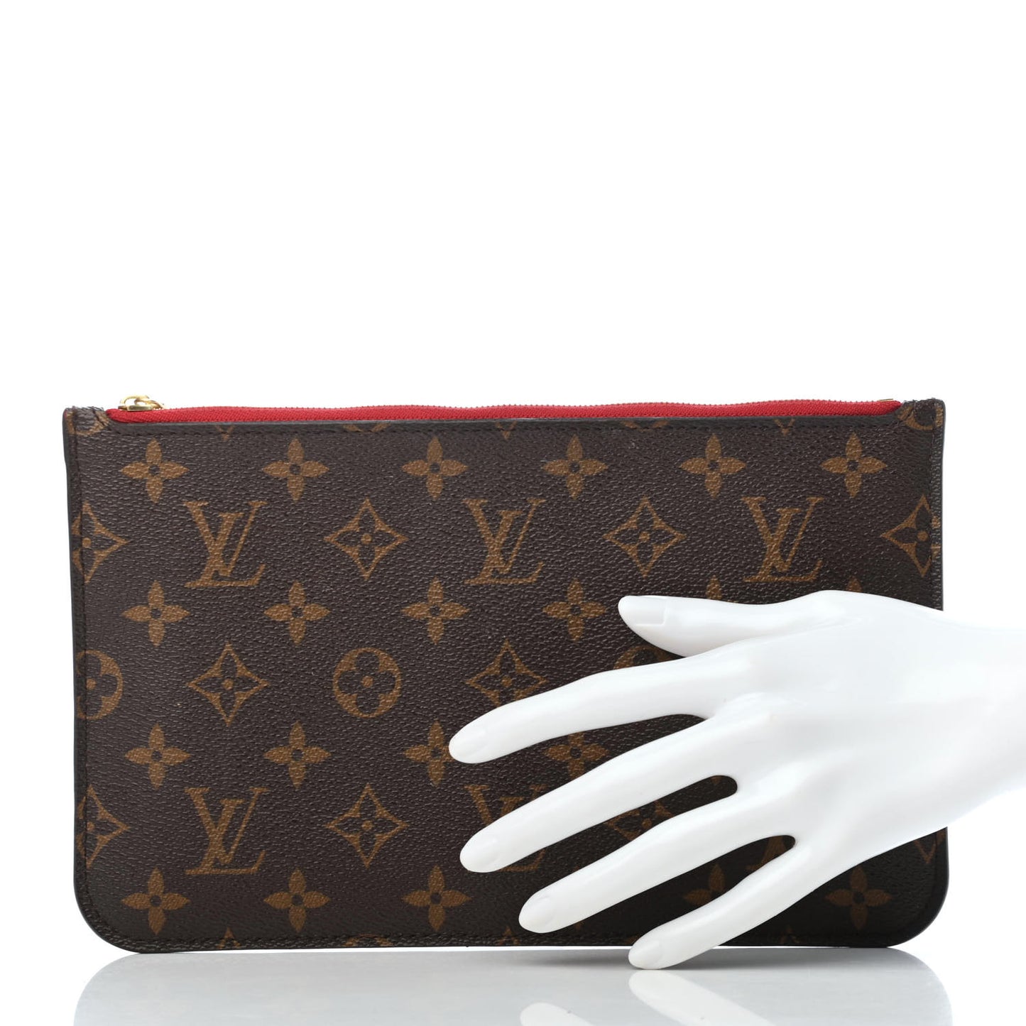 Monogram Neverfull MM GM Pochette Cherry