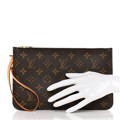 Louis Vuitton Monogram Neverfull MM GM Pochette 2 of 7