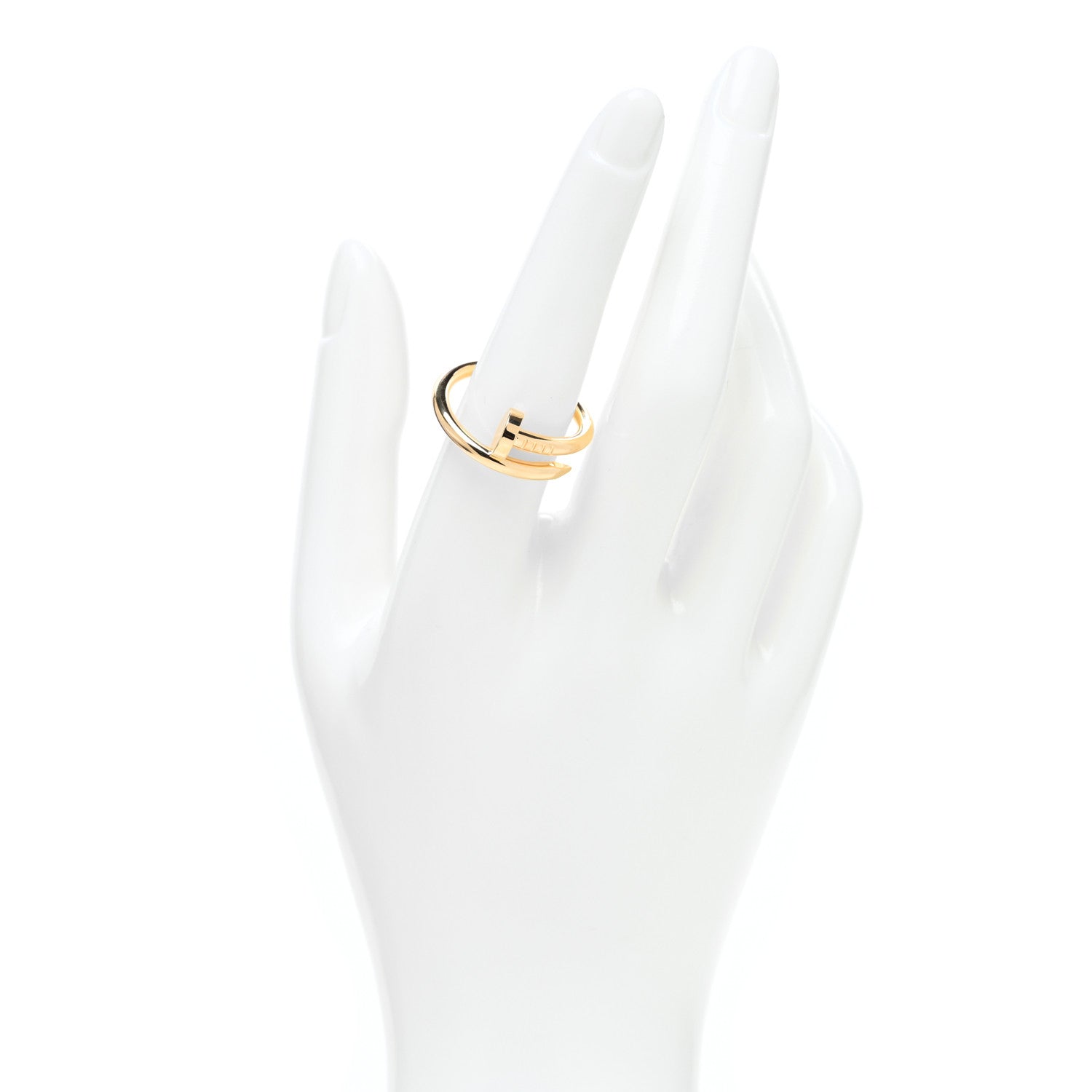 Cartier 18K Yellow Gold Juste Un Clou Ring 58 8.25 2 of 4