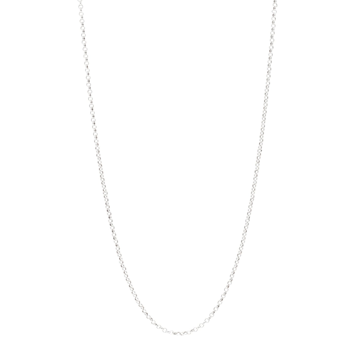 Sterling Silver Chain Necklace 20"