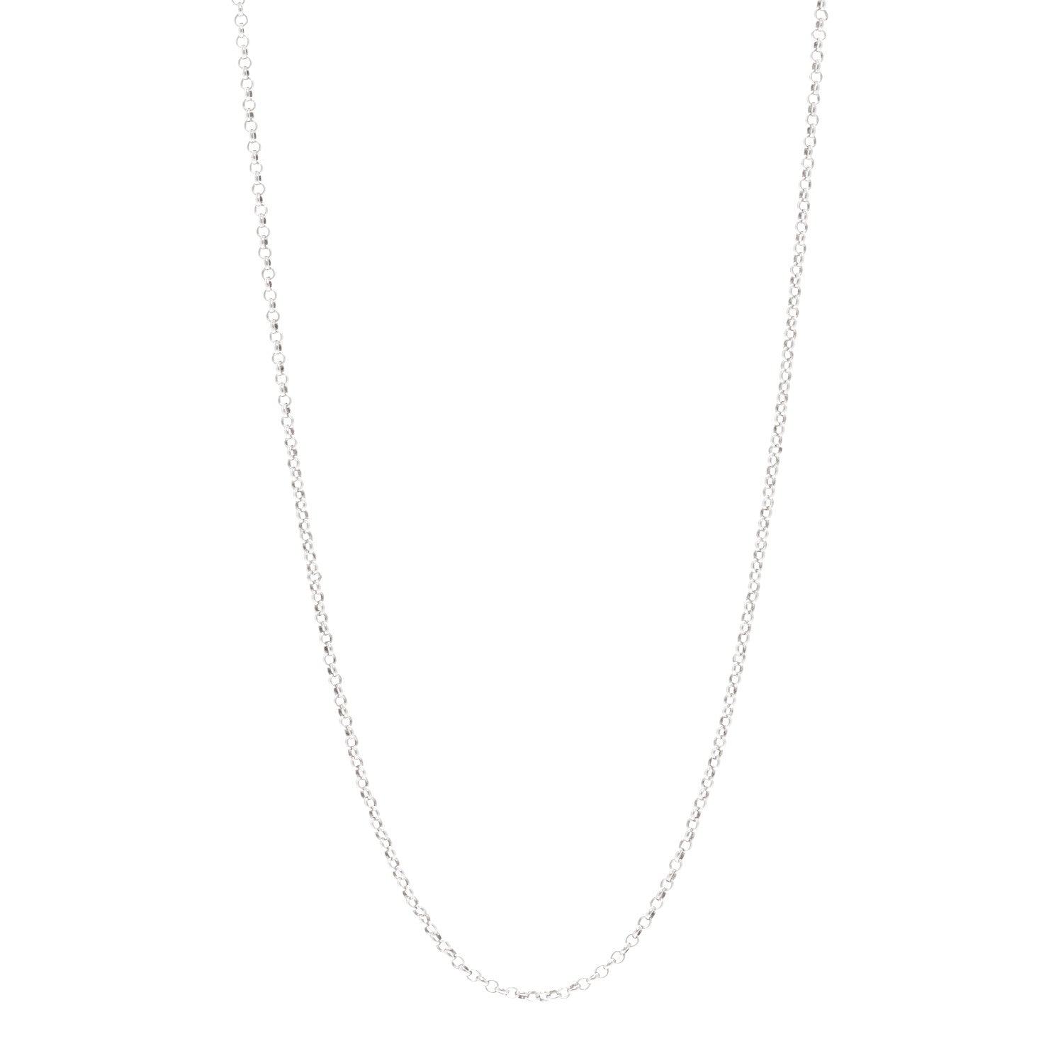 Chrome Hearts Sterling Silver Chain Necklace 20" 1 of 4