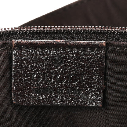 Gucci Monogram Large Abbey Tote Dark Brown 6 of 12
