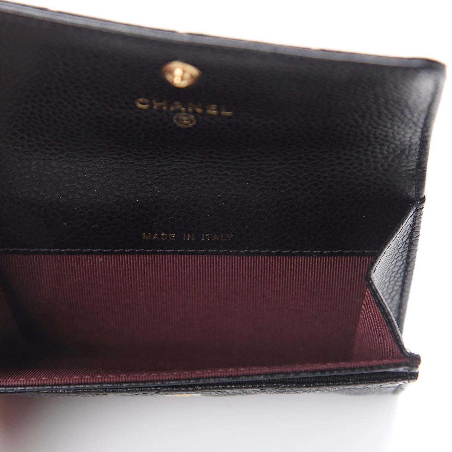 Chanel Caviar Quilted Flap Card Holder Black 4 of 7