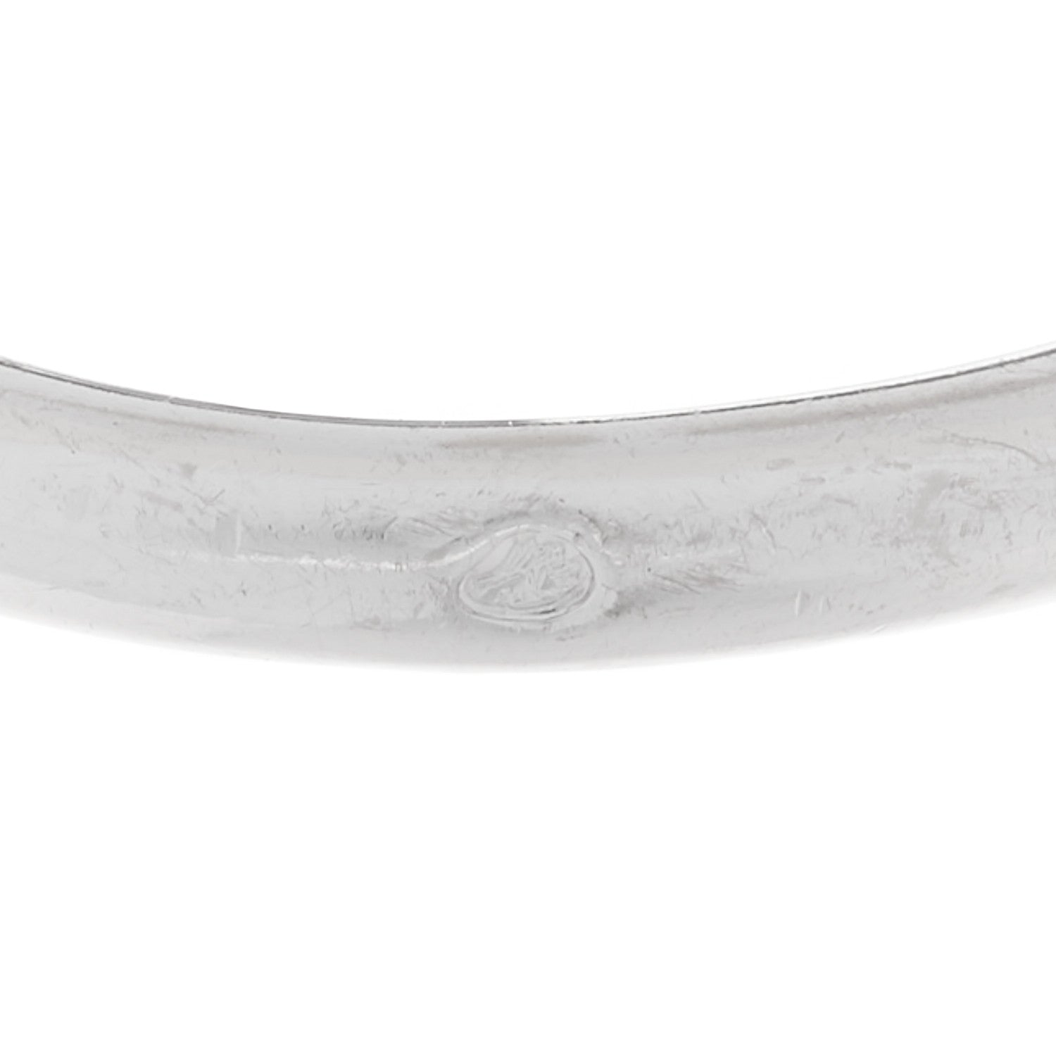 Cartier 18K White Gold Diamond Juste Un Clou Ring 54 7 5 of 5