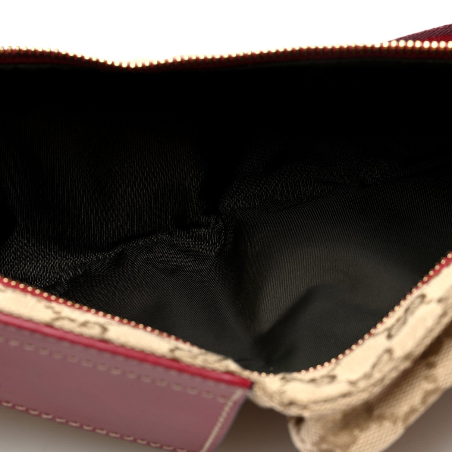 Gucci GG Monogram Double Pocket Belt Bag Red 5 of 10