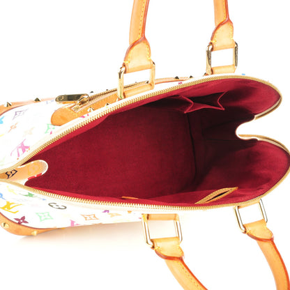 Louis Vuitton Monogram Multicolor Alma White 8 of 12