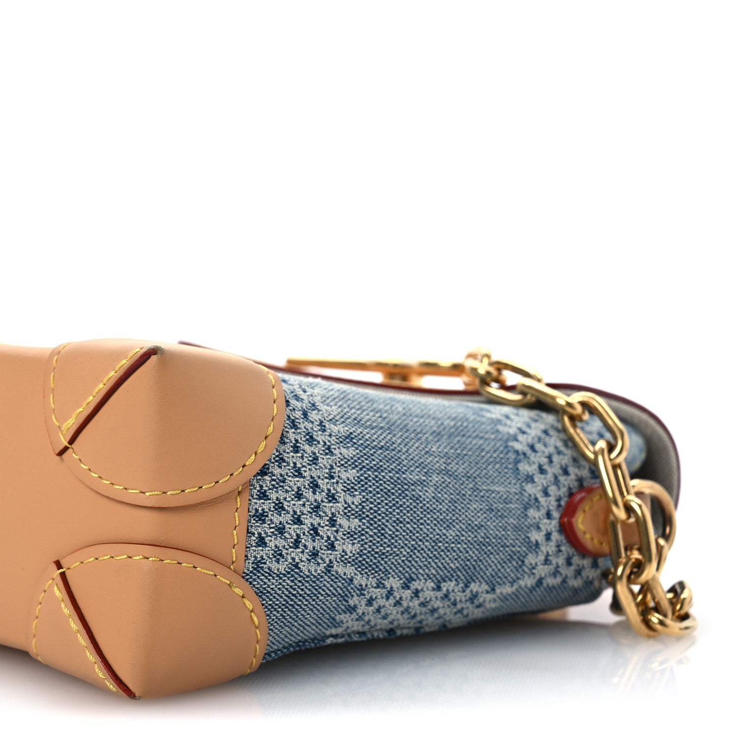 Louis Vuitton Damier Denim 3D Nano Steamer Blue 9 of 14