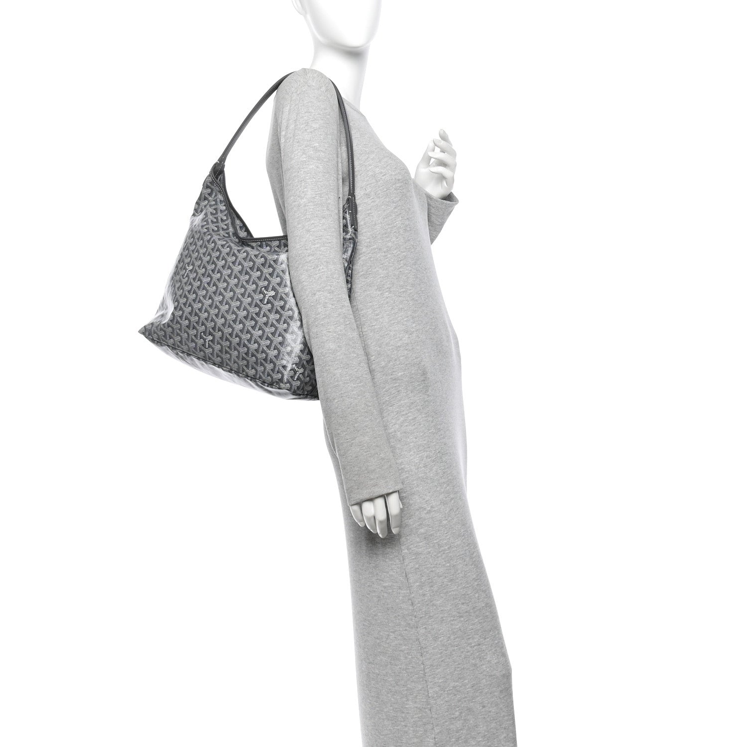 Goyard Goyardine Boheme Hobo Grey 2 of 11