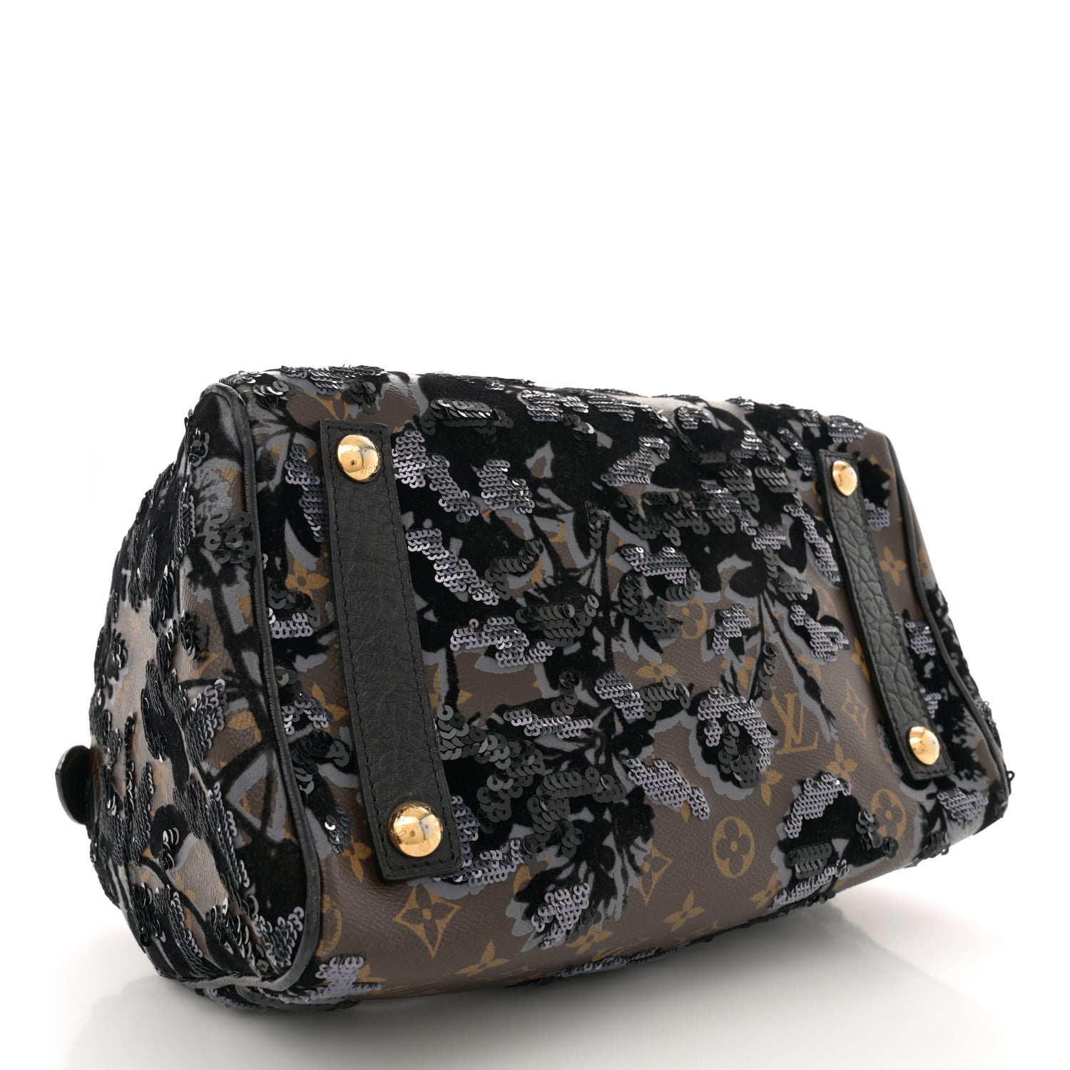 Louis Vuitton Monogram Fleur De Jais Sequins Speedy 30 4 of 15