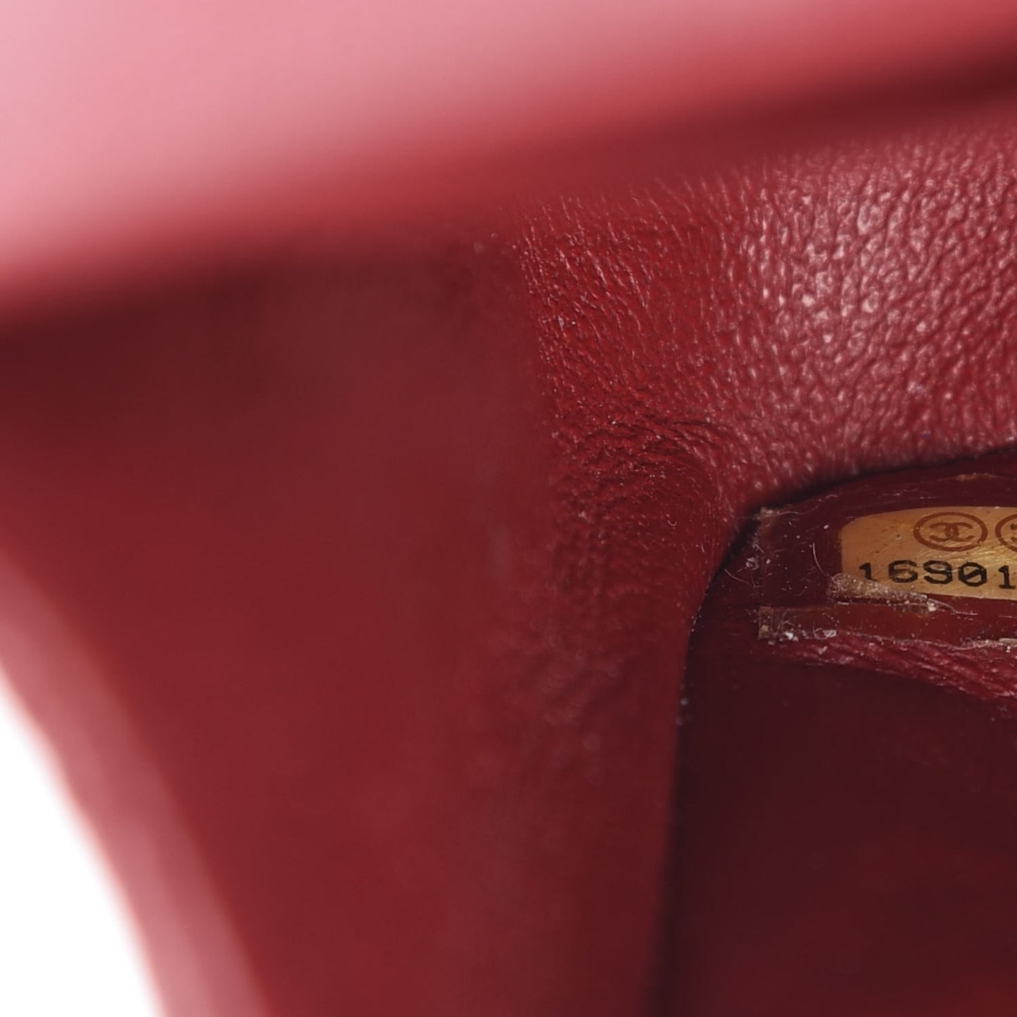 Caviar Quilted Medium Double Flap Red