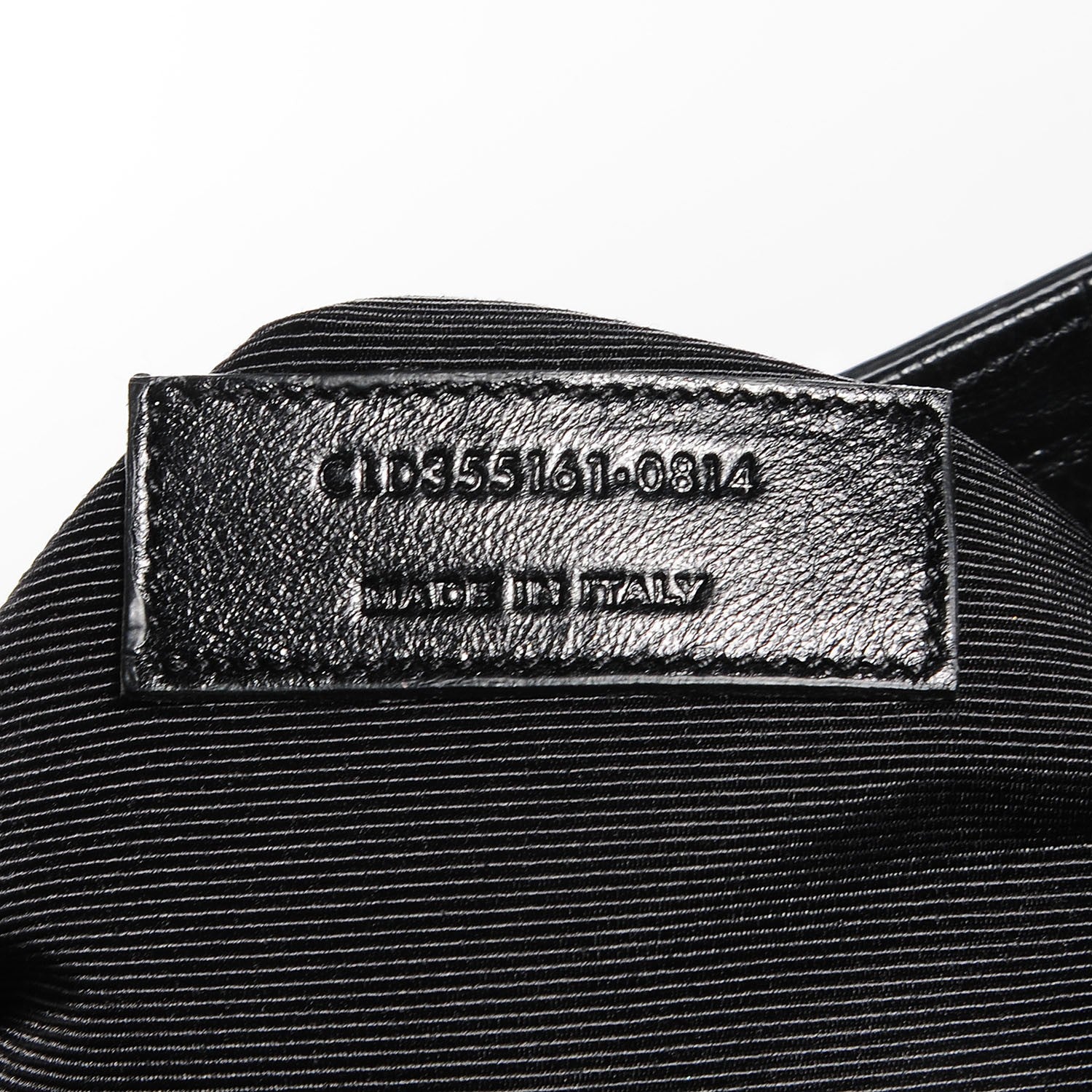Saint Laurent Crocodile Embossed Medium trois Class Tote Black 9 of 10