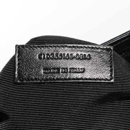 Saint Laurent Crocodile Embossed Medium trois Class Tote Black 9 of 10