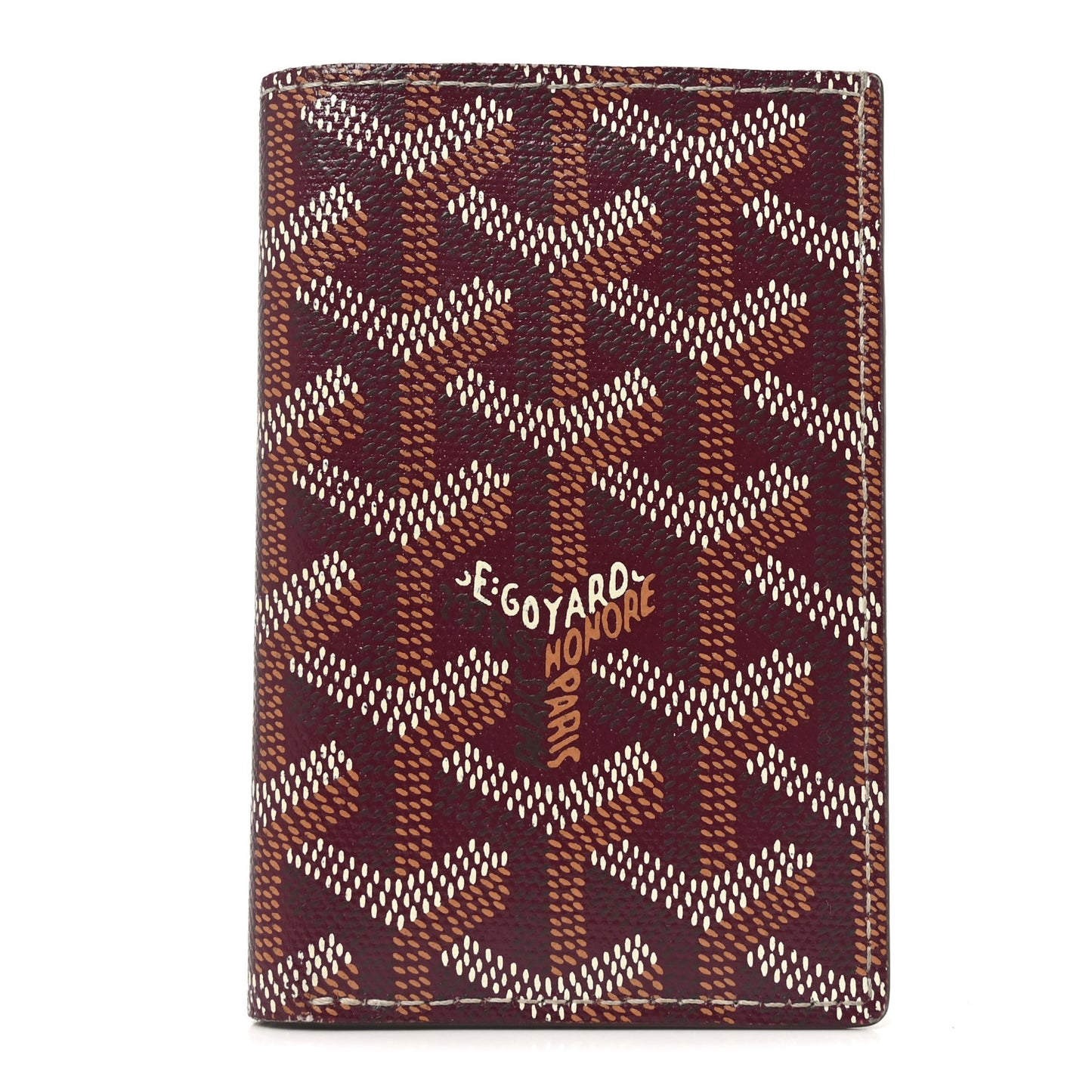 Goyardine Saint Pierre Card Holder Bordeaux
