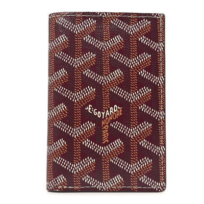 Goyard Goyardine Saint Pierre Card Holder Bordeaux 1 of 6