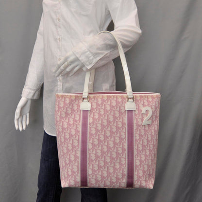 Christian Dior Monogram Girly Tote Pink 2 of 8