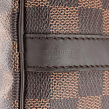 Louis Vuitton Damier Ebene Speedy Bandouliere 25 6 of 15