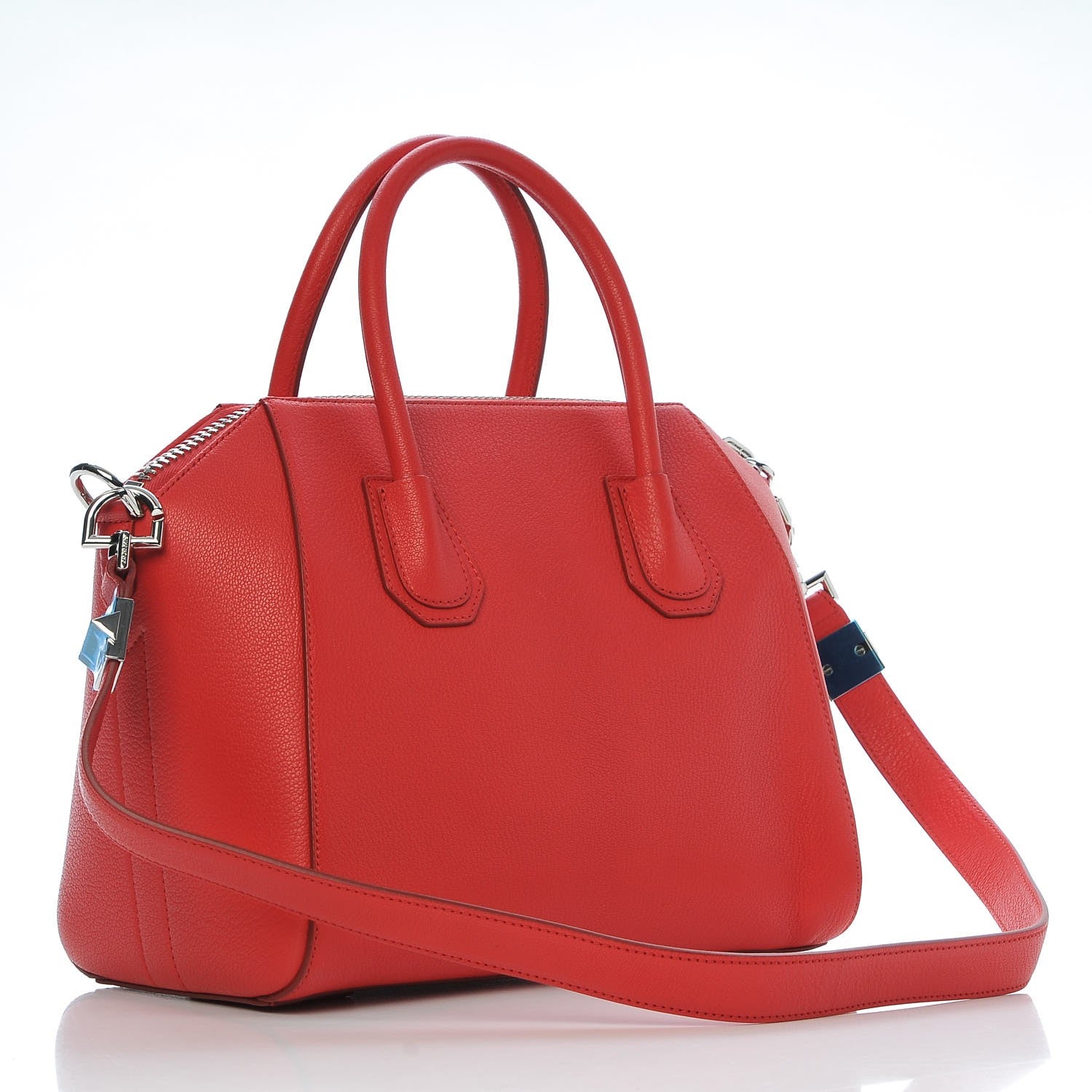 Givenchy Sugar Goatskin Small Antigona Red 4 of 8
