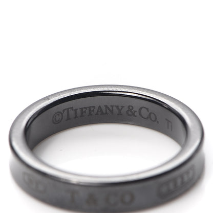 Tiffany Titanium 4mm Narrow 1837 Ring 52 6 4 of 4