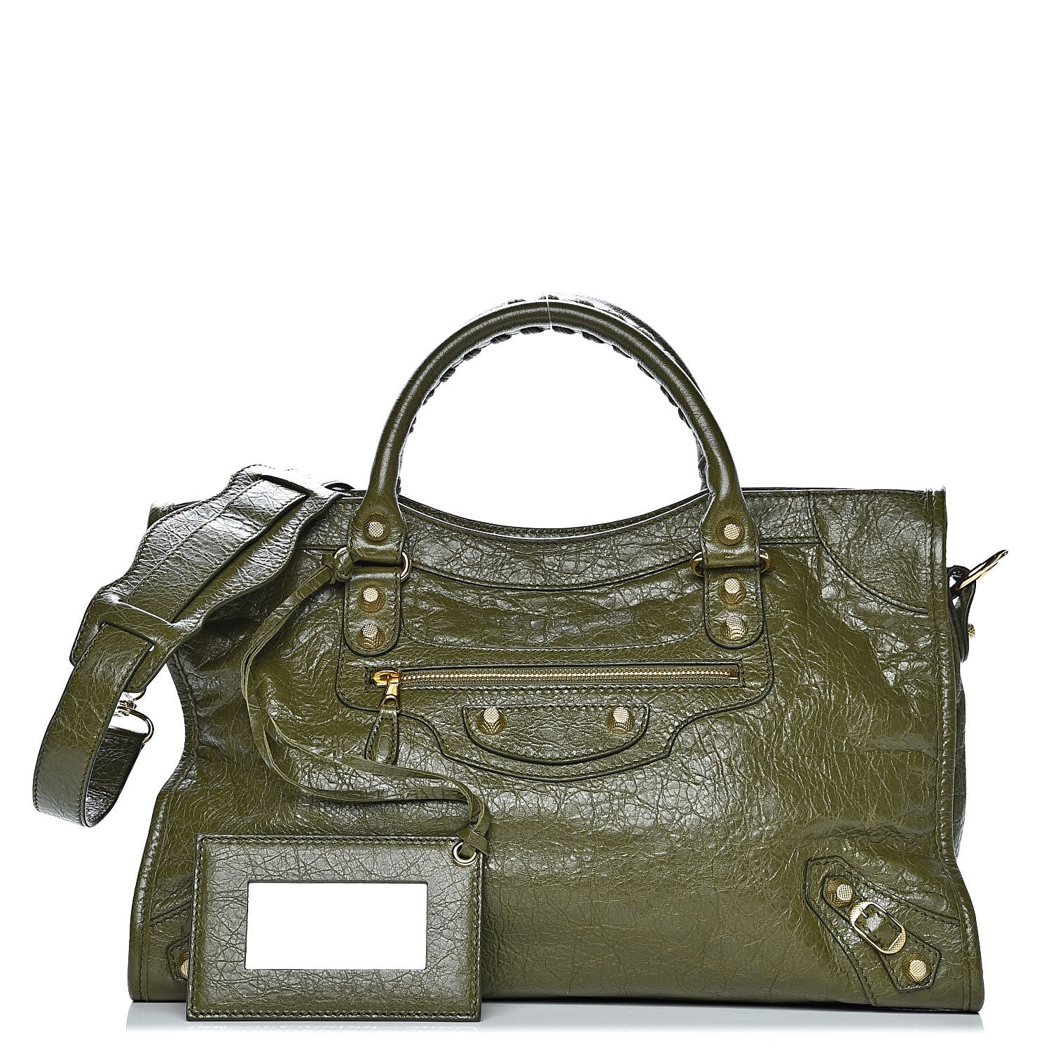 Balenciaga Agneau Giant 12 Gold Hardware City Vert Veronese 1 of 10