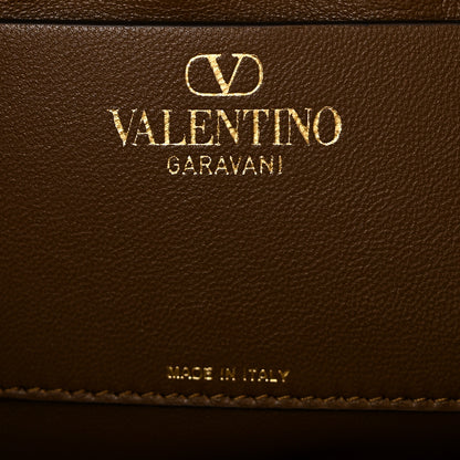Valentino Garavani Shiny Nappa Crystal Chevron Patchwork Medium Panthea Bag Tundra 6 of 9