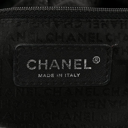 Chanel Distressed Caviar XL Coco Cabas Black 8 of 12