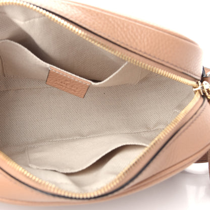 Gucci Pebbled Calfskin Small Soho Disco Bag Camelia 5 of 10