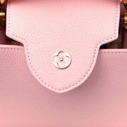 Louis Vuitton Taurillon Scrunchie Capucines BB Bubble Gum Pink 4 of 4