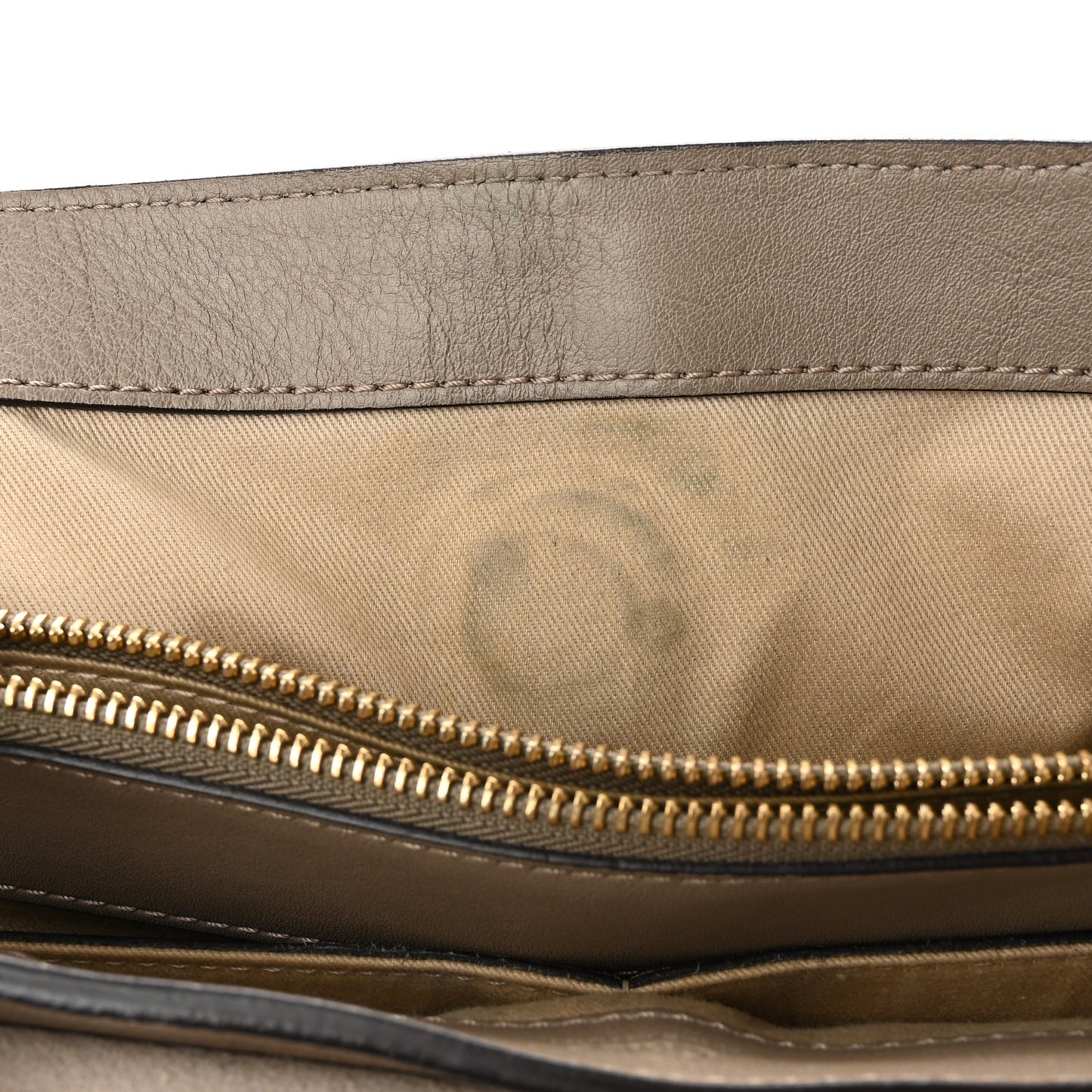 Calfskin Mini Faye Day Shoulder Bag Motty Grey