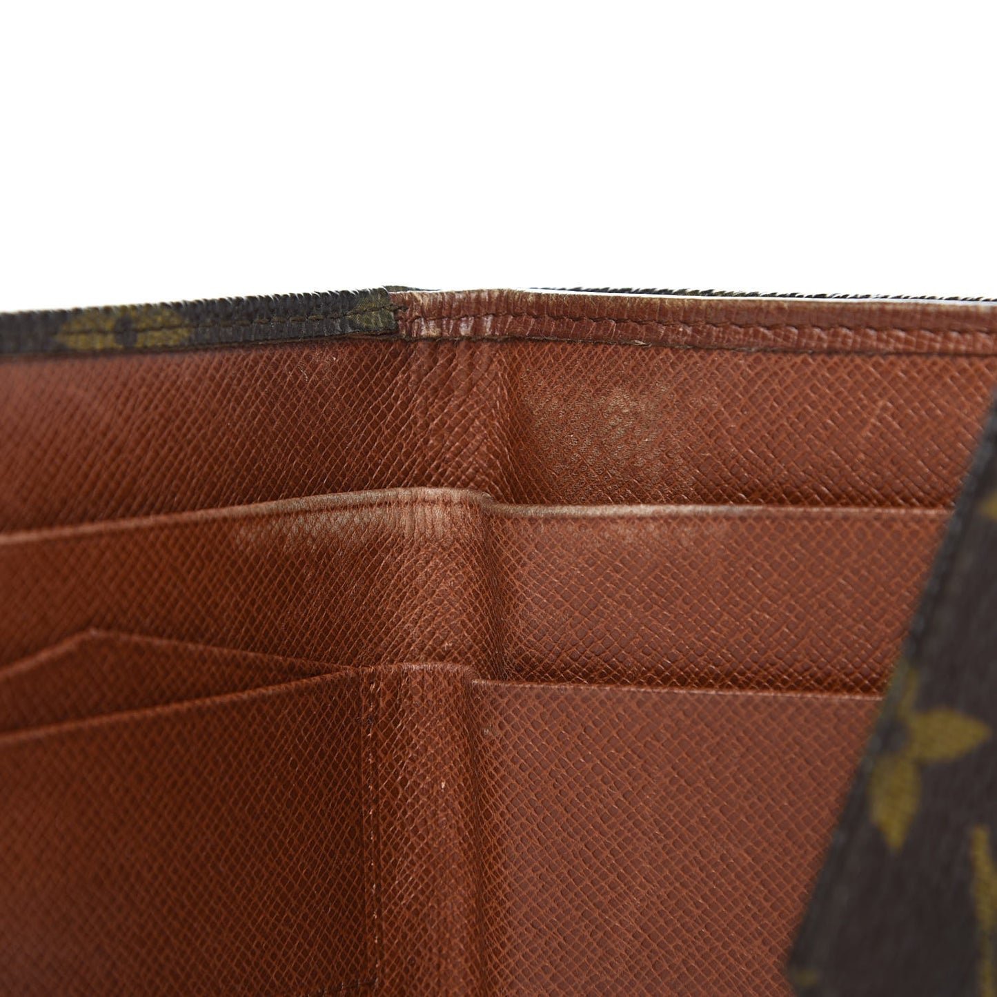 Monogram Porte-Monnaie Billets Cartes Credit Wallet