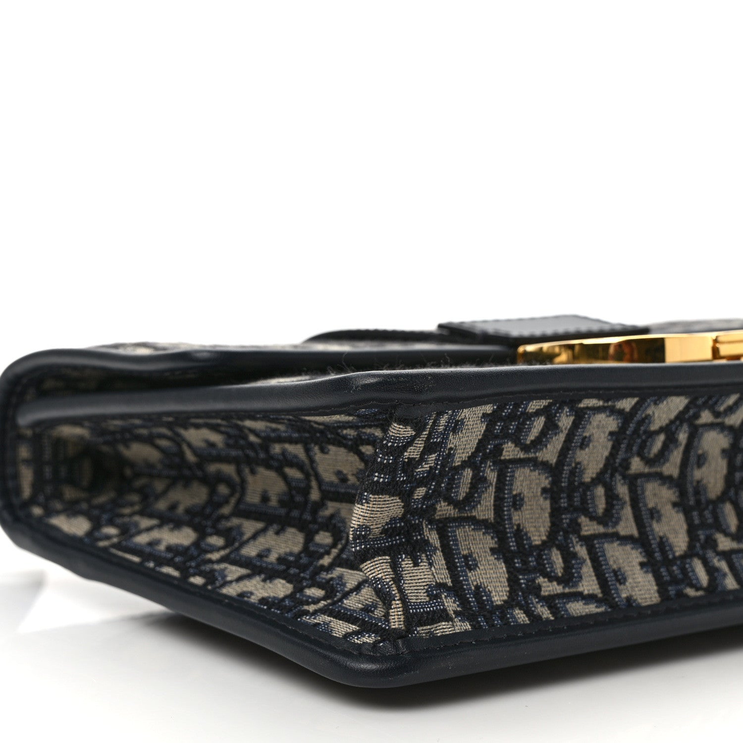 Christian Dior Oblique 30 Montaigne Flap Bag Blue 8 of 10