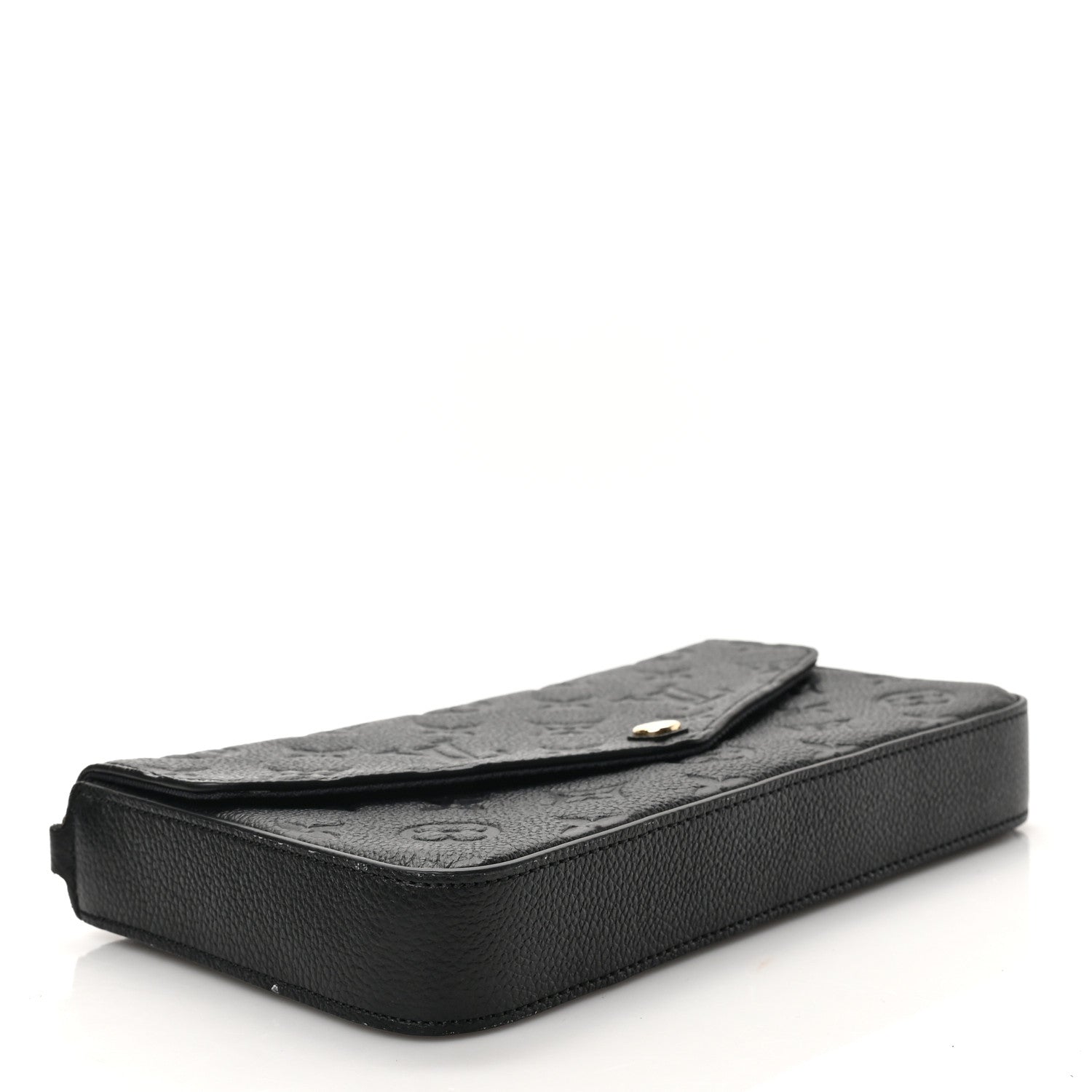 Louis Vuitton Empreinte Pochette Felicie Chain Wallet Black 5 of 10