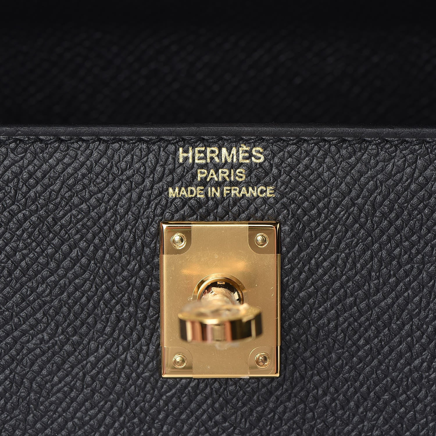 Hermes Epsom Kelly Sellier 25 Black 19 of 35