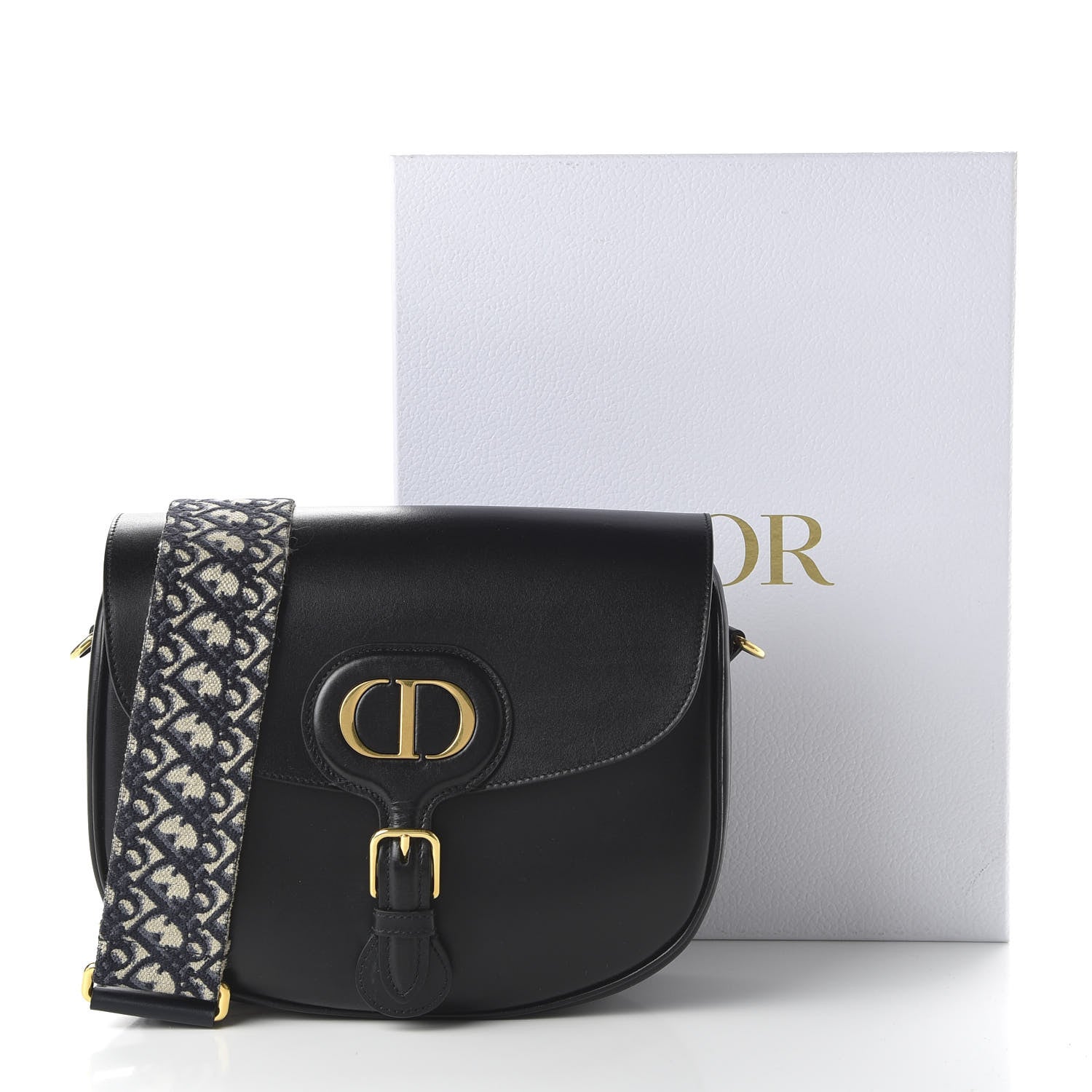 Christian Dior Box Calfskin Large Bobby Flap Black 10 of 10