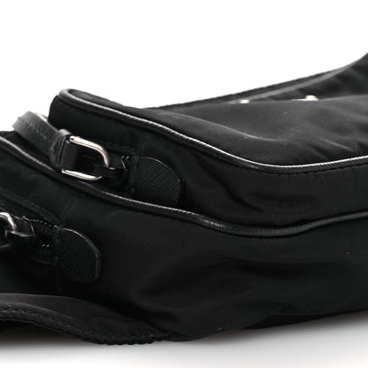 Prada Re-Nylon Saffiano Belt Bag Black Black 9 of 13