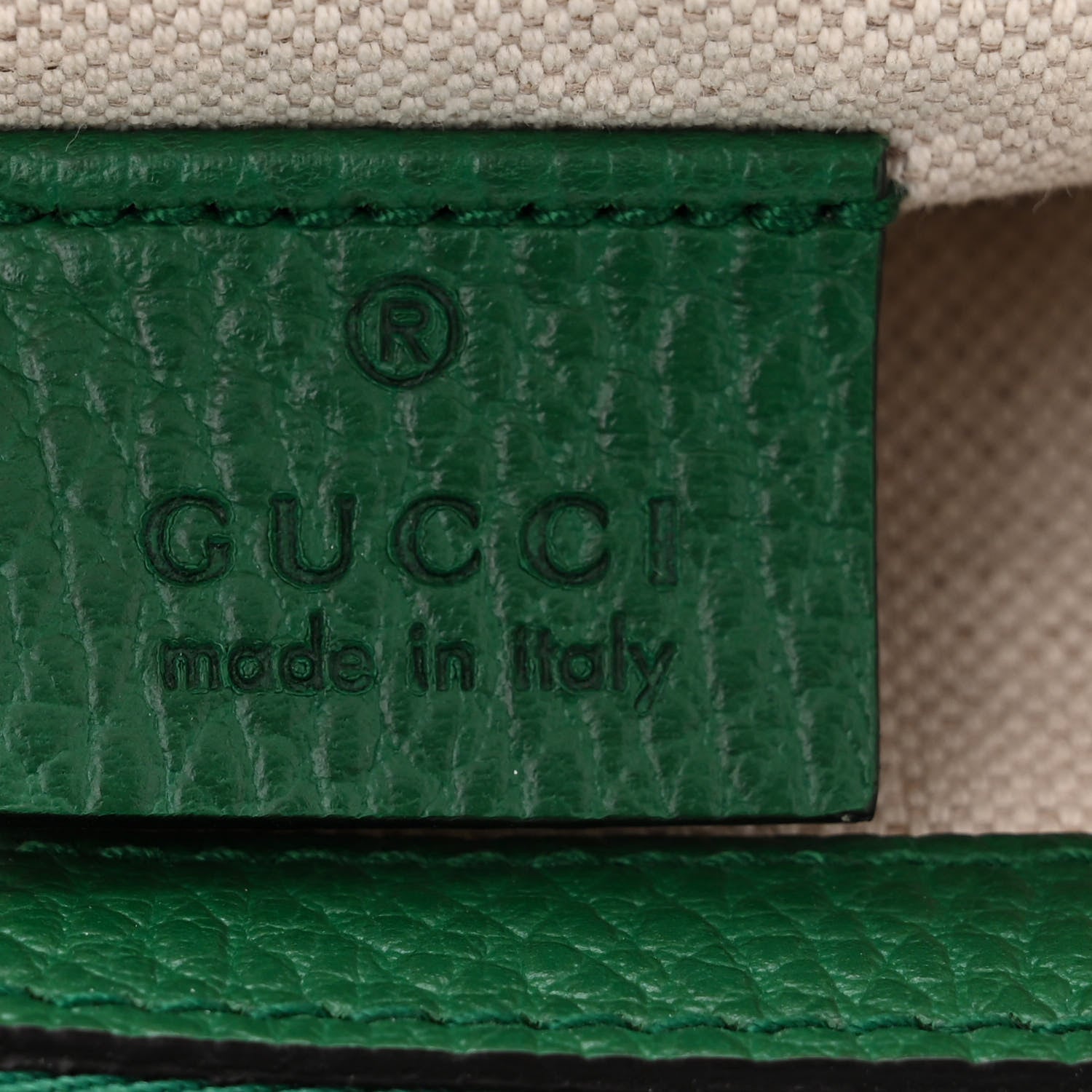 Gucci Dollar Calfskin Crystal Medium Dionysus Shoulder Bag Emerald 7 of 11